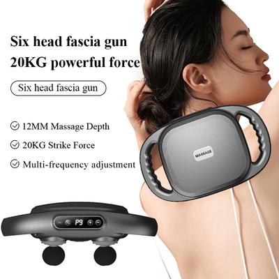 Šestihlavý nabíjecí automatický horký kompresní multifunkční relaxační masážní přístroj na fascii