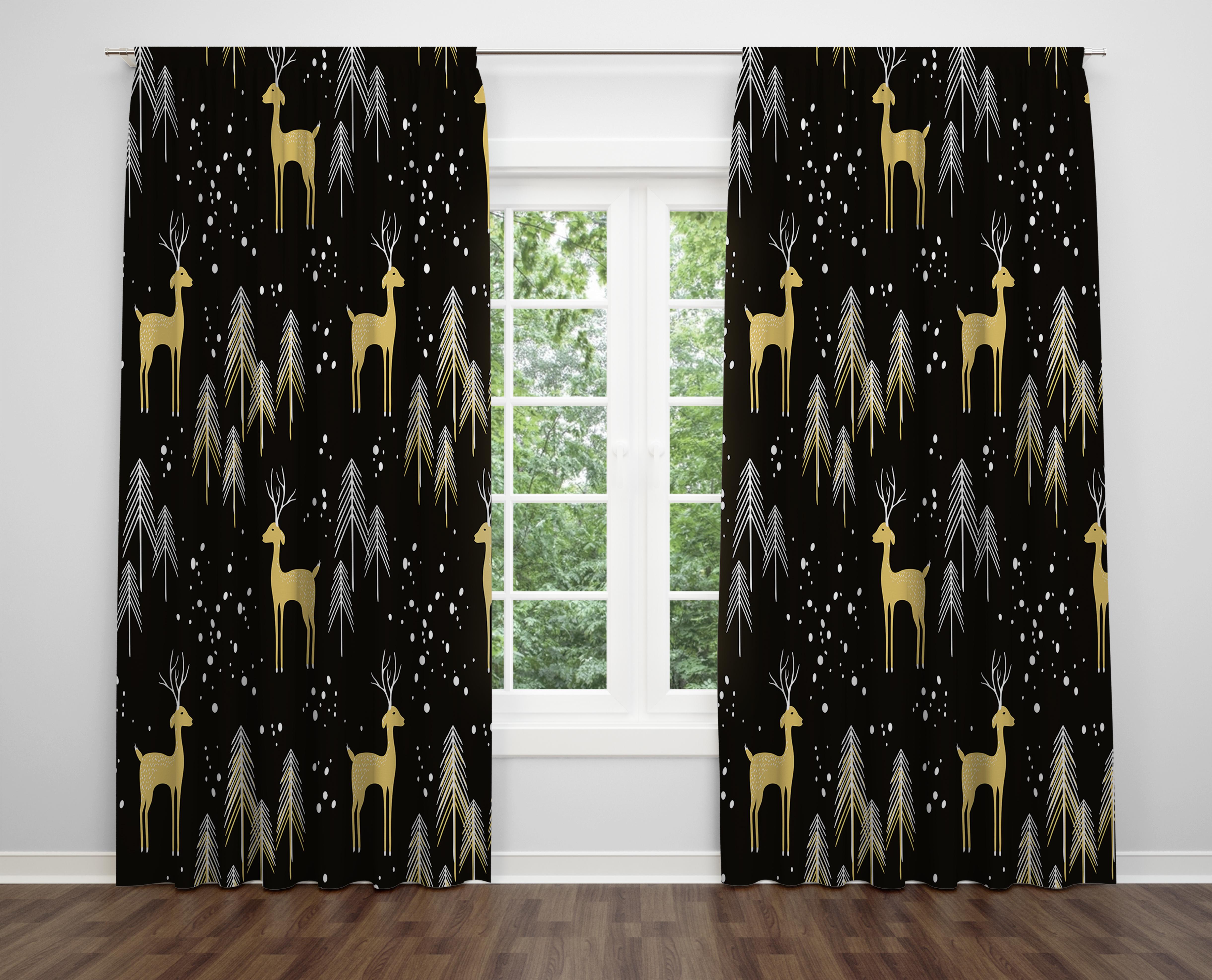 

Декоративний дизайн, високоякісна бавовняна тканина, ви можете вибрати одну або подвійну фіранку з крила 1 piece різнокольоровий