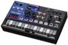 KORG volca nubass synthesizer bass machine with Nutube vacuum tube circuitry, a 16-step sequencer, built-in speaker, and headphone compatibility.