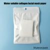Disposable Patch Soluble Facial Mask Paper Conus Peptide Freeze Dried Film Soluble Type Collagen Patch