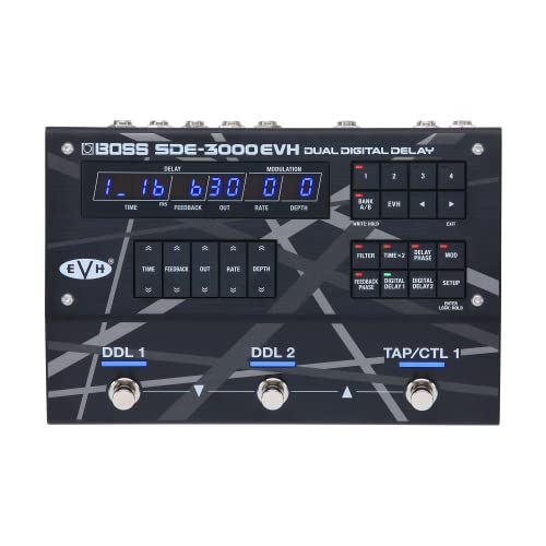 

BOSS/SDE-3000EVH Dual Digital Delay Delay SDE3000EVH Boss BOSS EVH Eddie Van Halen