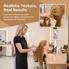 Head Model Long Hair Training Head Synthetic Hairstyle Manikin Head Adult Manikin Head  Barbershop
