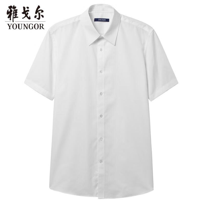 Youngor Men s Business Casual Short-Sleeve Shirt 39