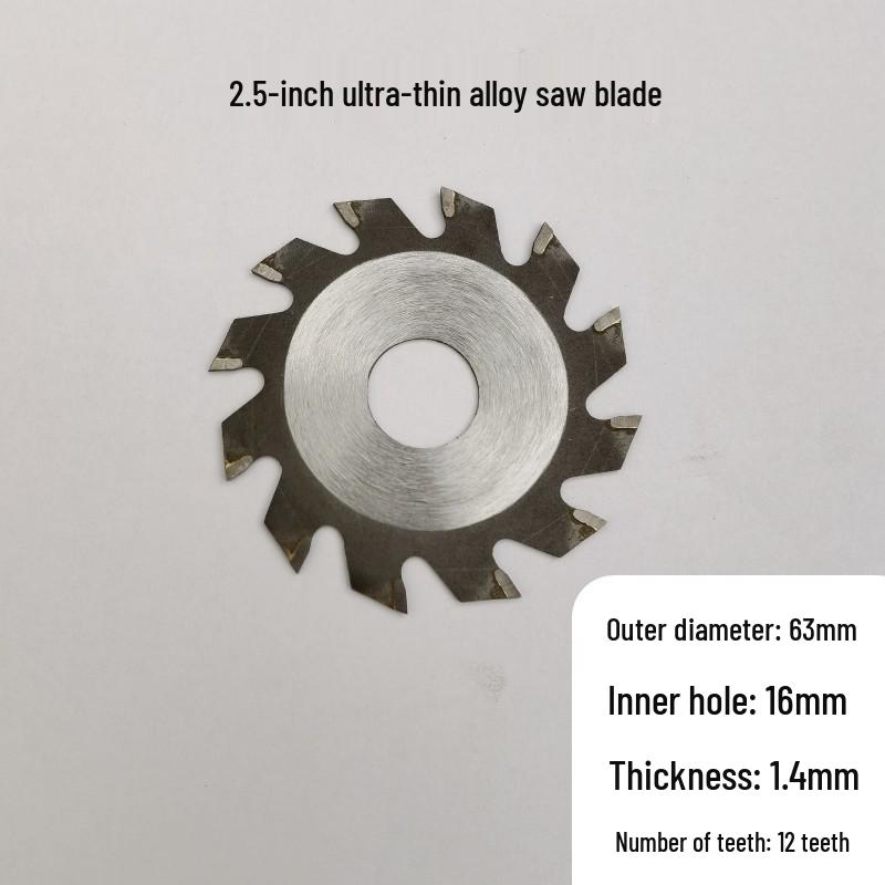 2.5" Alloy HSS High-Speed Steel Saw Blade Resin Diamond Grinding Wheel for Multifunctional Cutting