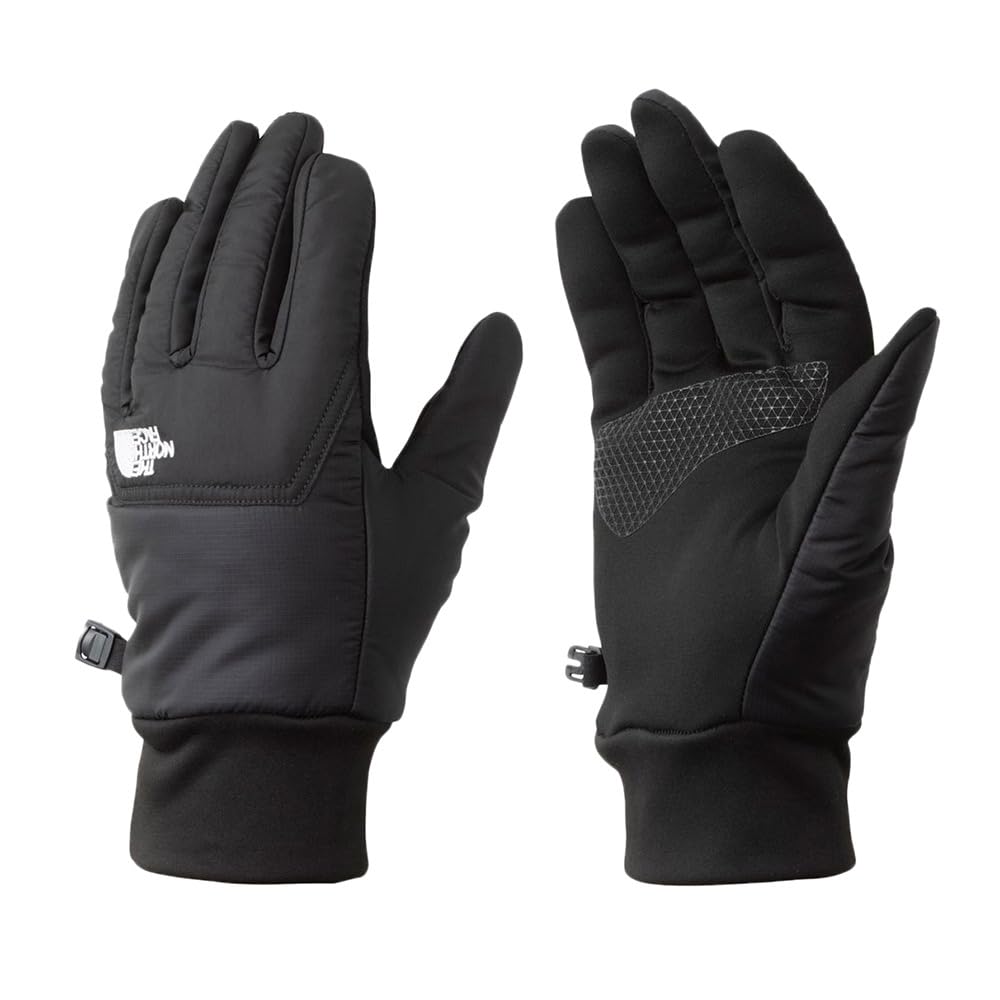 The North Face Nuptse Tip Cold Smartphone Touchscreen Size M Gloves, Unisex, Fleece, Weather, Compatible, Black,