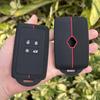 Silicone Car Key Cover Case For Renault Captur Clio Zoe Koleos Scenic 4 Arkana Dacia Sandero Megane Talisman Espace Card Remote