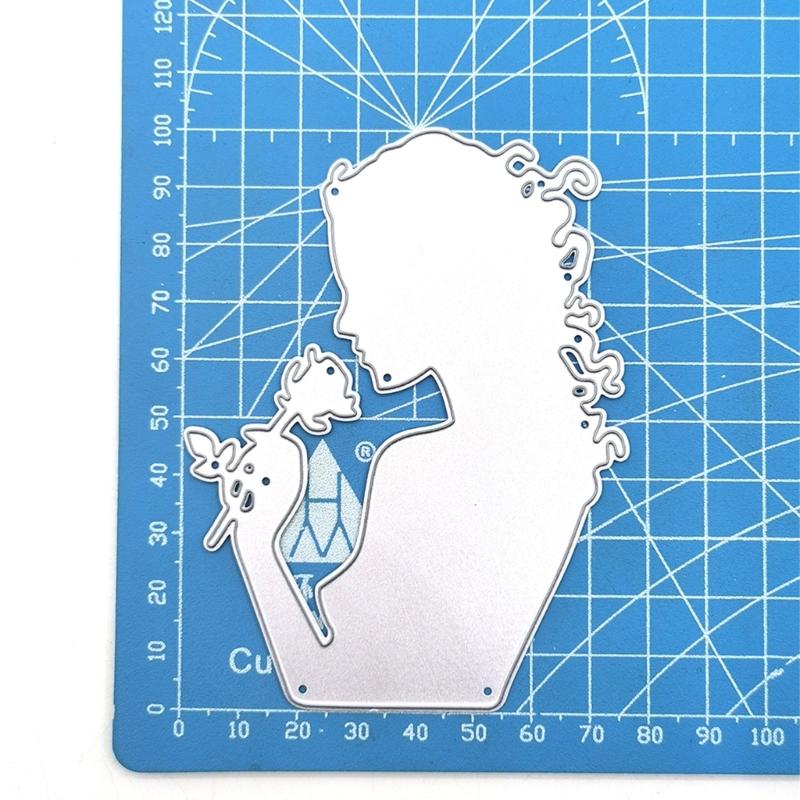 Father Day Metal Die Cuts Mother Day Cutting Dies Cut for DIY Photo Scrapbooking Card Album Stencils Embossing Molds