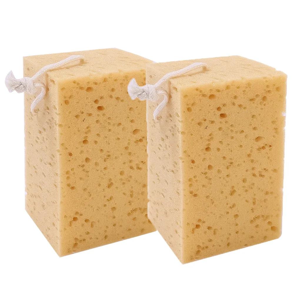 Car Washing Sponge Large Honeycomb Sponges Brush Dusting Detailing Washing Sponge Car Cleaning Tools Motorcycle Car Accessories