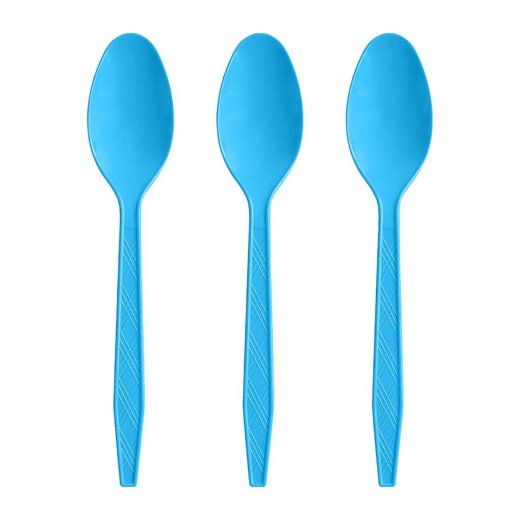 Forchetta usa e getta in plastica color oro per festa di compleanno