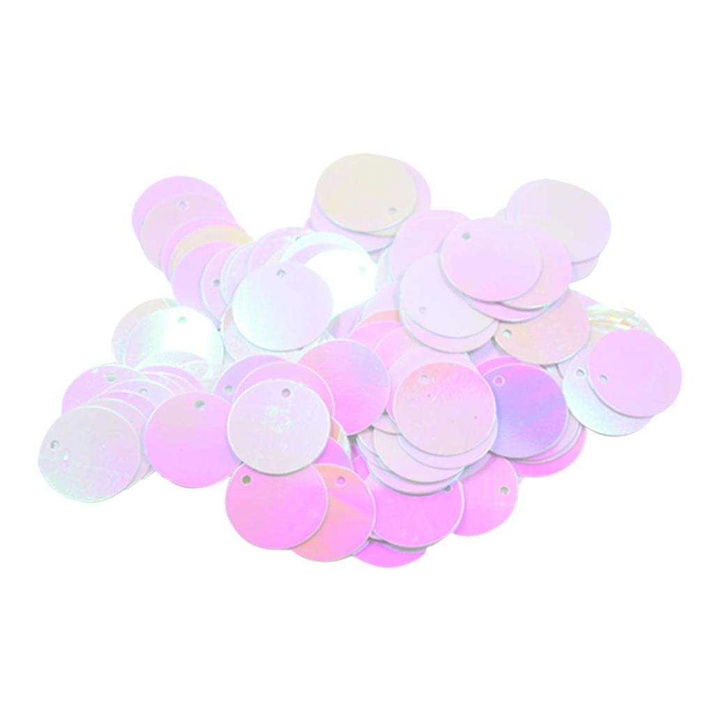 DIY Shiny Round Loose Sequins Paillettes Sewing Craft 16mm Blue