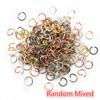 Open Loop Jump Rings 200pcs 4 5 6 7 8 10 Mm Open JumpRings for DIY Jewelry Making Findings Connector Supplies