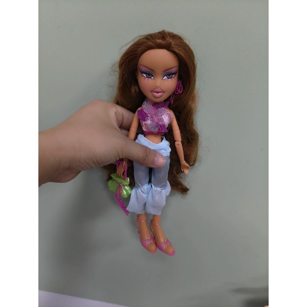 Bratz Head Body Clothes Fur Tops Coat For 30cm Doll
