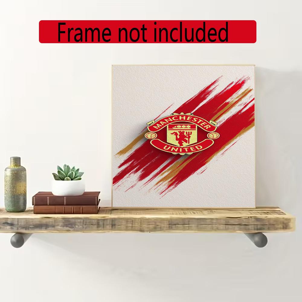 Manchester Diamond Painting Round Diamond Mosaic Rhinestones Diamond Embroidery Craft Kit Wall Decor Without Frame