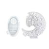 Eid Theme Tealight Holder Molds with Base Moon Shape Candlestick Molds for DIY CraftCandle Holder Tealight Holder