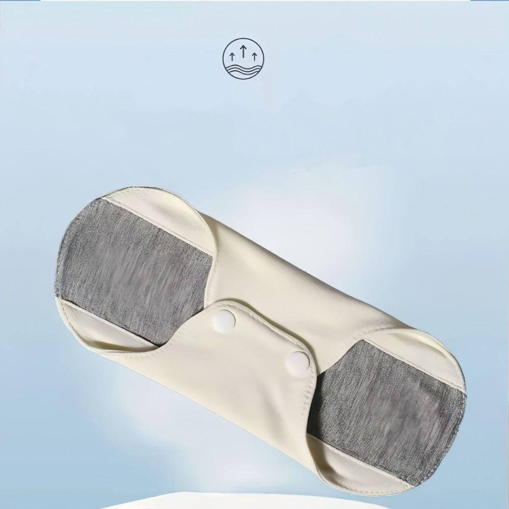 3Pcs Graphene Menstrual Cloth Pads Soft Nursing Pad for Women Washable Sanitary Napkin Female