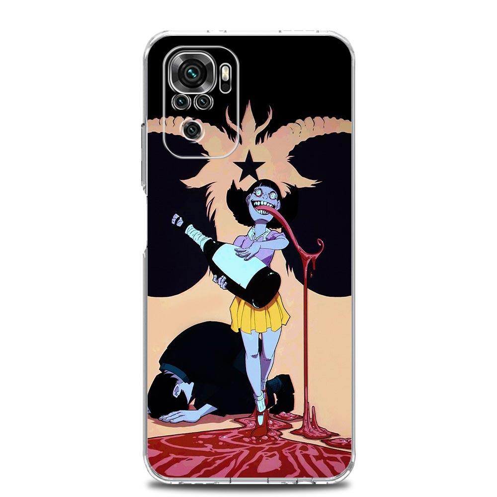 

Чехол для телефона Tomie с японским аниме Tomie ужасов для Xiaomi Redmi Note 11 9S 9 8 10 Pro 7 8T 9C 9A 8A K40 Pro 11T 5G, мягкий прозрачный чехол Redmi Note 11S