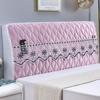 Four Season Universal Thickened Padded Headboard Cover Bedhead Fabric Full Protective Cover Solid Wood Soft Pack Bed Dust Cover