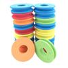 100Pcs Eva Schaum Spulen Angeln Winding Board Angeln Haken Linie Tackle Schaum