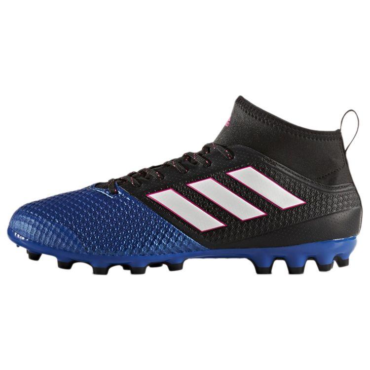 Adidas Ace 17.3 Primemesh Ag Durable Non-Slip Low-Top Soccer Shoes Men Soccer Shoes Blue Black BB1140