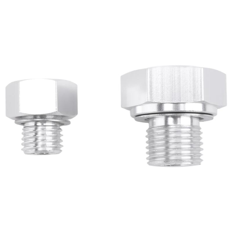 Practical Oil Pressure Adapter Fitting LS Swap Gauge Sensor Adapter M16X1.5 M12X1.5 1/8 Connector NPT Connectors-A87Q