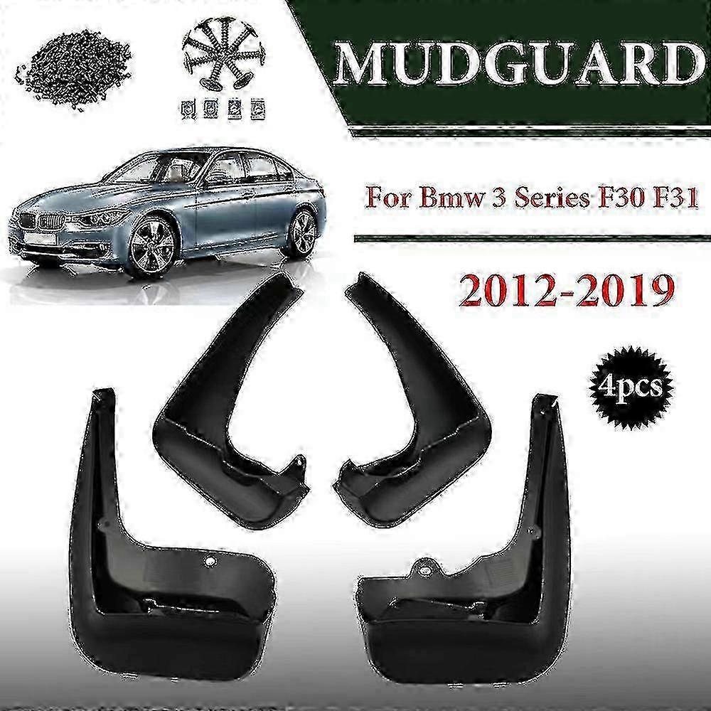 Fender Mud Flaps for BMW 3 Series F30 F31, 4pcs Styling Accessories