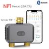 Temporizador de Agua Inteligente Tuya Zigbee/BT Controlador de Riego Automático 2 Salidas Aspersor Sistema de Riego para Jardín Soporte Alexa Google