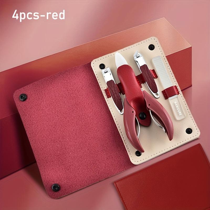 Set 4/13 Piese Unghieră Inox pentru Unghiile de la Picioare, Unghiere Tip Cioc de Pasăre, Pilă de Unghii Set Complet Instrumente Pedichiură Instrumente Unghii Încarnate