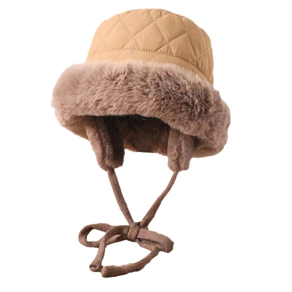 Winter Trapper Hat Thickened Headgear With Ear Flaps Winter Hat For Cold Protection Hiking Commuting Riding Traveling Indoor