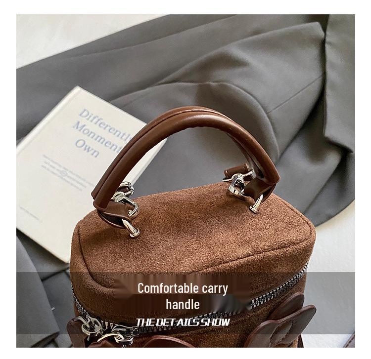 2025 New Cat Suede Kids' Cute Mini Crossbody Lipstick Bag