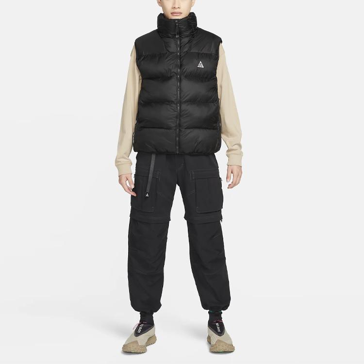 Nike ACG Vests Unisex Black Stand Collar Moderate DH3076-010