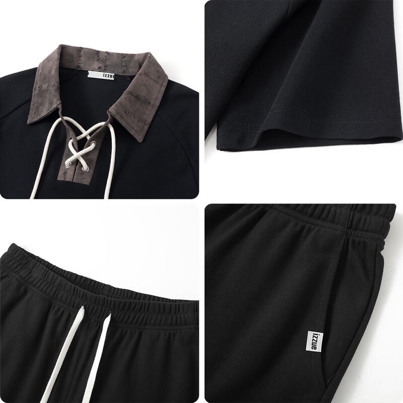 Izzue IT Men's Casual Short Sleeve & Shorts Set