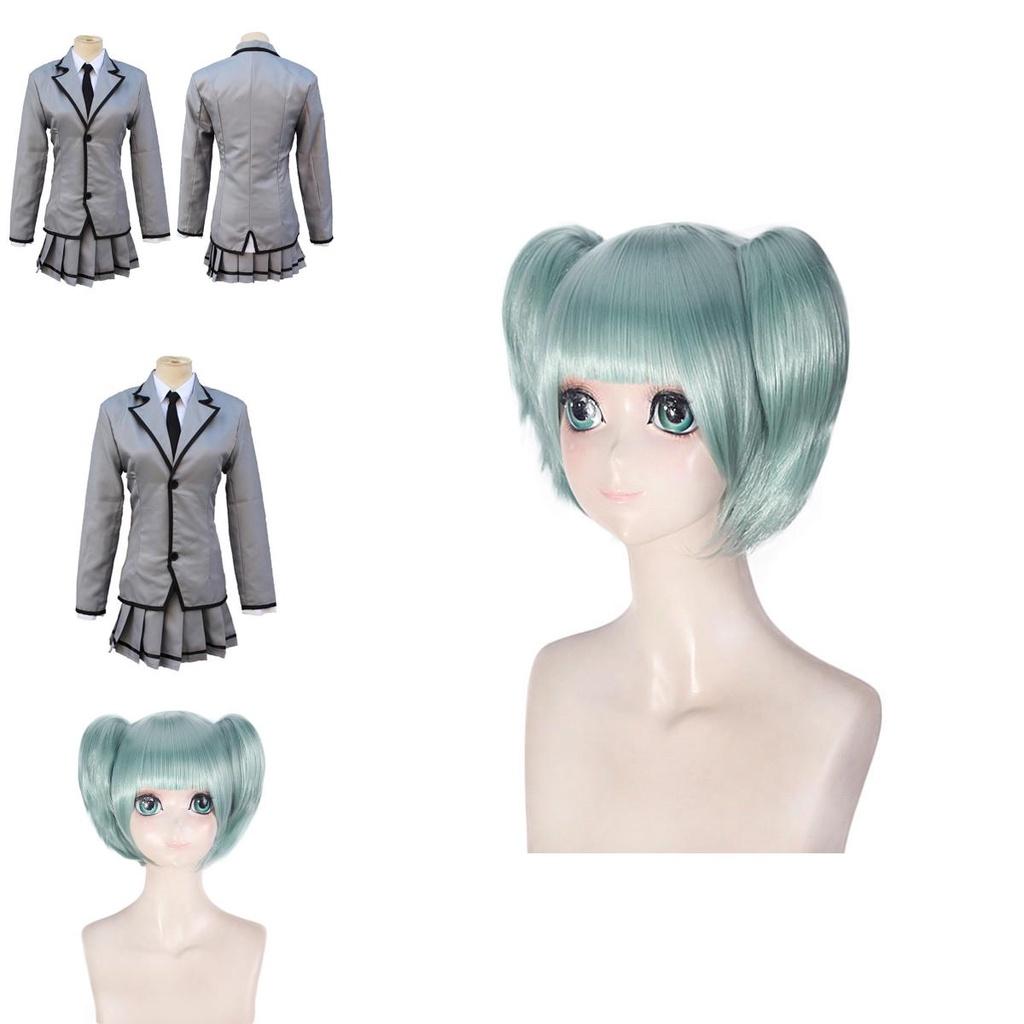 Exquisite Assassination Classroom Kaede Kayano School Uniform Cosplay Costume With Stylish Wig