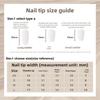 New 10Pcs Handmade Press on Nails Short Cat's Eye Pattern with Diamonds Removable Wearable False Nail for Women&Girls