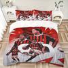 3Pcs Ac Milan Legends Bedding Sets For All Sizes New 3D Printed Bed Cover Comforter Duvet Cover Pillowcase Bedroom Decoration