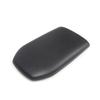 Padded Armrest Lid Cover for Front Center Console OE‑Reference 58204‑02010, Black Textured Seam Finish, Direct Replace Trim for 2019-2024