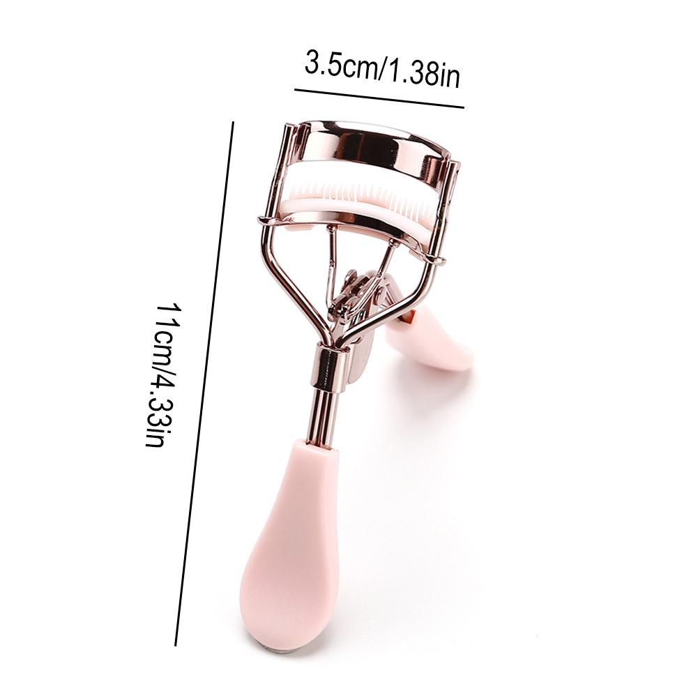 Silicone Handle Eyelash Curler Practical Eyelash Curler Wide Angle Curler Suitable For Beginners In Beauty And Makeup Tools