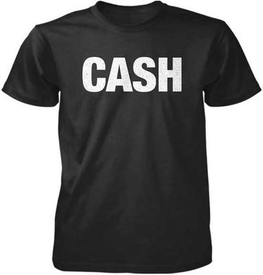 Johnny Cash Postarzana koszulka CASH Koszulka unisex