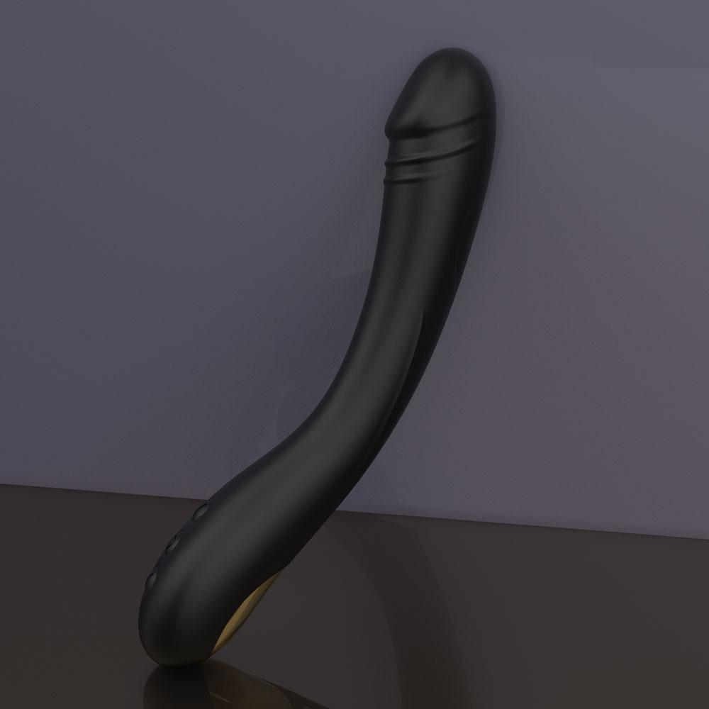 Dildo Vibrator with 10 Frequencies Vaginal Massager, G-spot Massage Stick Soft Silicone Material Magic AV Stick Adult Products for Women