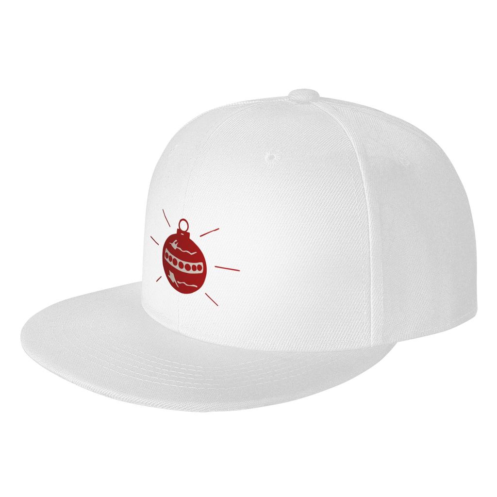Fashion Vintage Christmas ornaUnisext Flat Brim Sun Hat Everyday Commuting Unisexs Caps