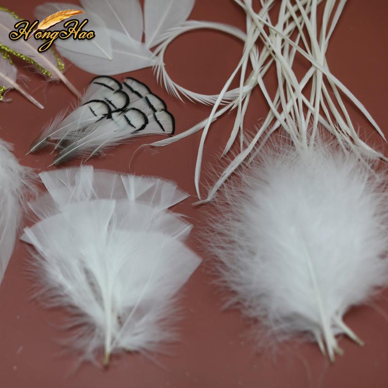 White Feathers for DIY Dream Catchers & Craft Decorations