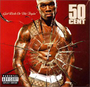 CD 50 CENT  Get Rich Or Die Tryin UICS1056 Interscope Reco 2003 Japan Rap  HipHopRB Used