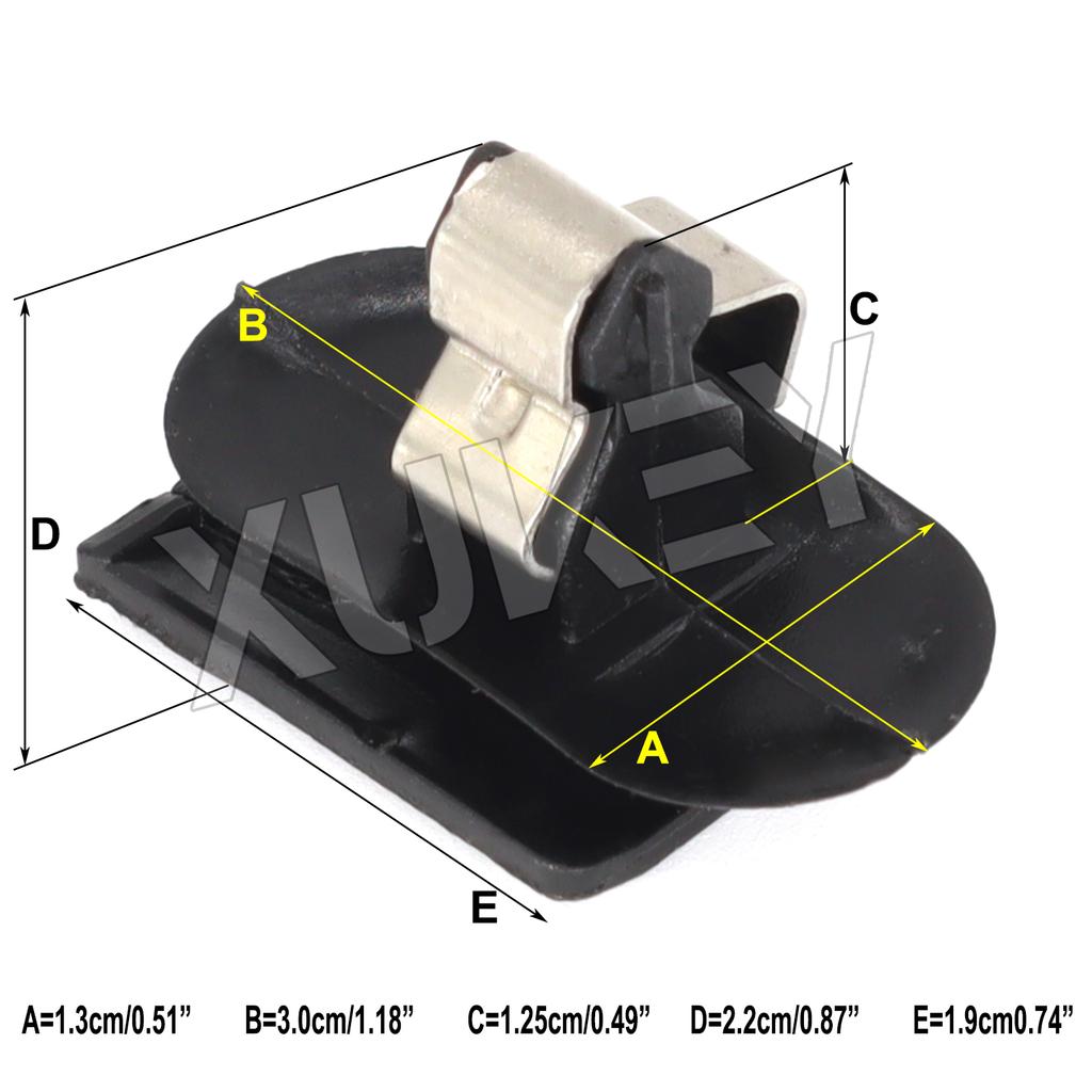 15 st Bil Baklucka Bagageutrymme Stolpklämma För Opel Vauxhall Meriva Zafira Astra Insignia Dekorpanel Fäste Hållarklämmor 24405739