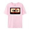 Old School Cassette Music Tape Unisex T Shirts High Quality T Shirt Graphic Cotton Short Sleeve Mother's Day