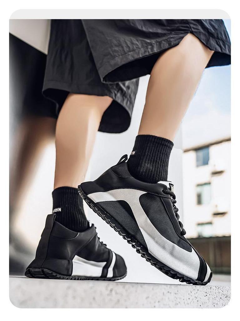 Herren 2025 Atmungsaktive Anti-Geruchs-Sport-Freizeitschuhe - Rutschfestes, Abriebfestes Mesh für Herbst/Winter.