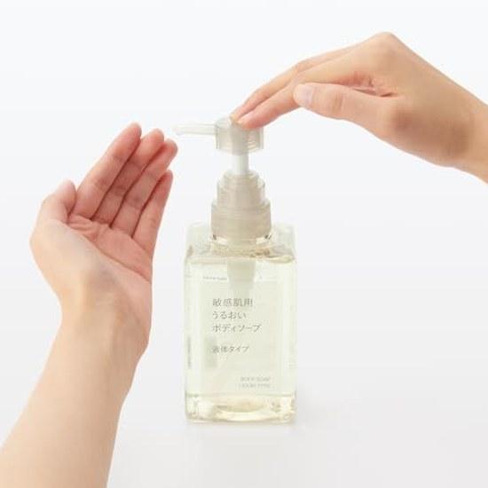 Moisturizing Body Soap Sensitive Skin Liquid Type 400mL