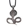 Caduceus Medical Symbol Pendant Necklace Doctor Nurse Gift With 45cm Leather Chain