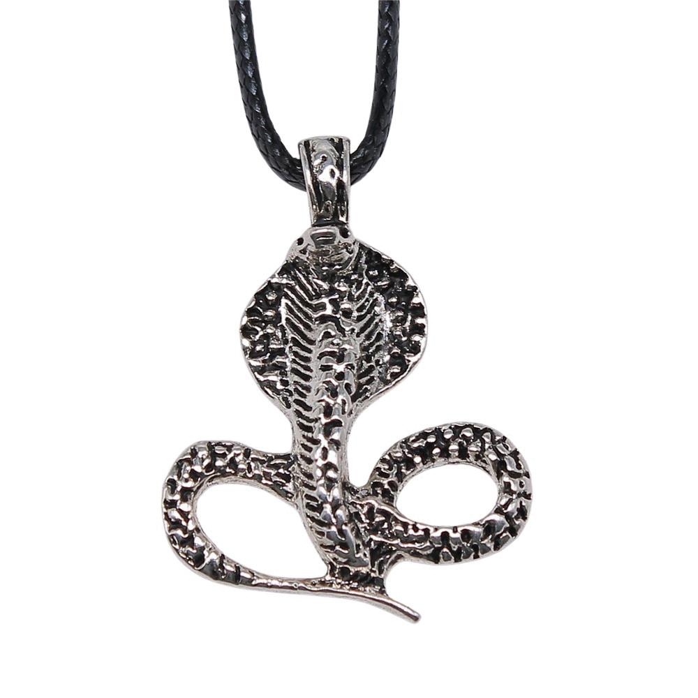 Caduceus Medical Symbol Pendant Necklace Doctor Nurse Gift With 45cm Leather Chain