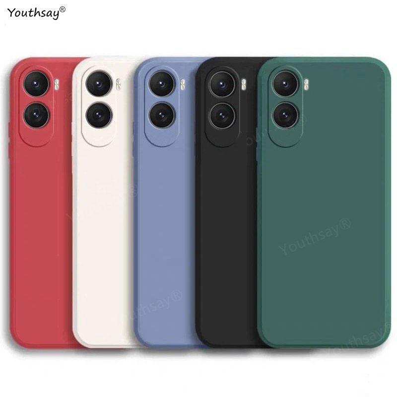 Luxury Case Poco M7 4G Cover Case For Xiaomi Poco M7 Fundas Coque Liquid Silicone Soft Phone Back Case Poco M7