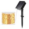 8 moduri șir de lumini solare 10-30m 100-300LED, ghirlande de exterior impermeabile, lampă cu energie solară de Crăciun pentru decorarea grădinii