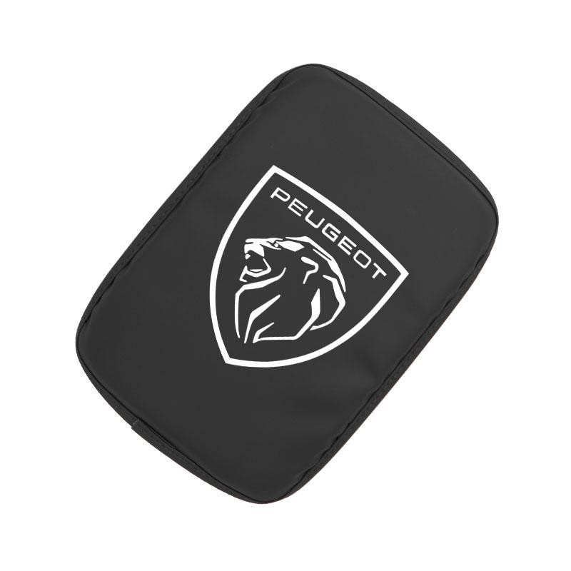 Coussin d'accoudoir de console centrale de voiture Pad en cuir Accessoires Pour Peugeot 5008 508 408 4008 308 3008 208 2008 Landtrek Rifter